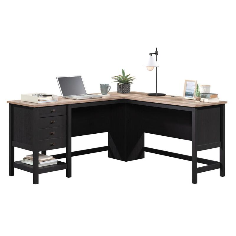 Sauder Cottage Road L Desk Ro/Lo Top