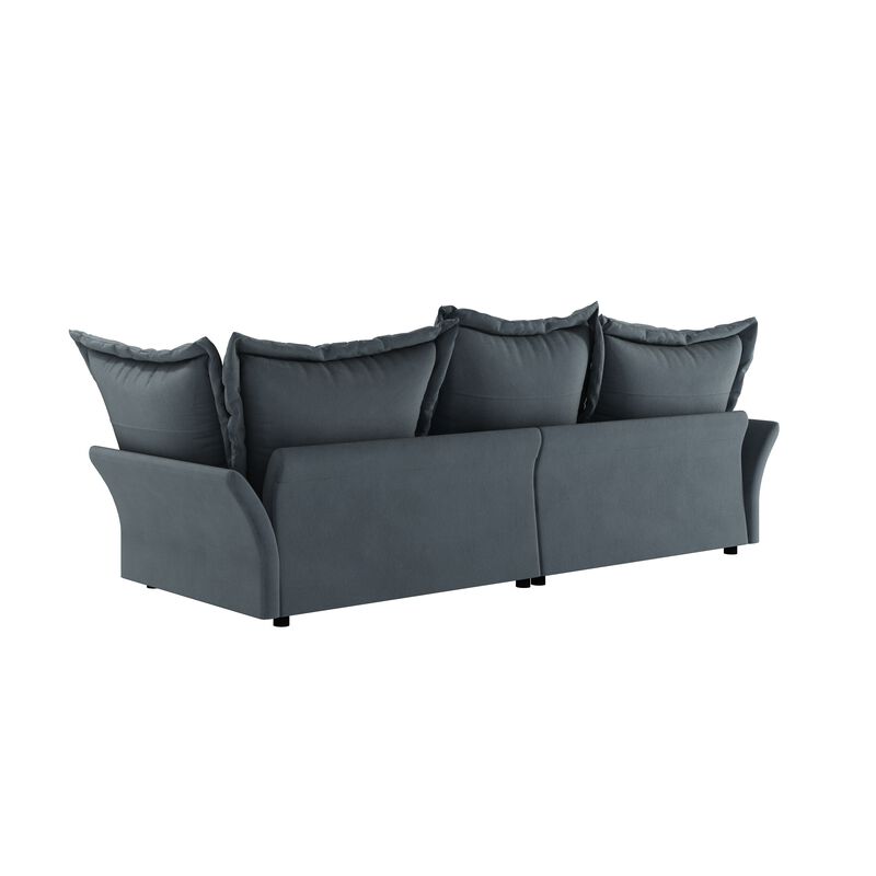 Merax Modern Comfy Upholstered Sofa Cloud Couch