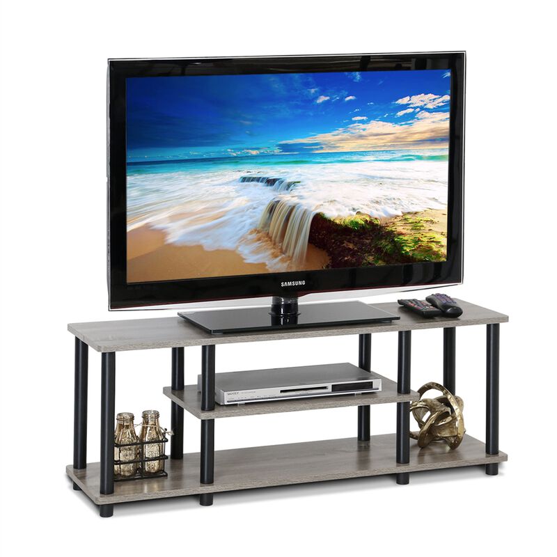 Furinno Turn-N-Tube No Tools 3-Tier Entertainment TV Stands