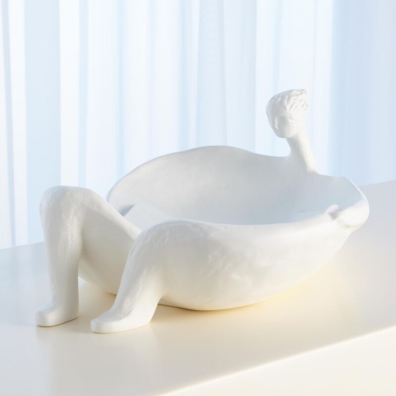 La Femme Baignoire-White