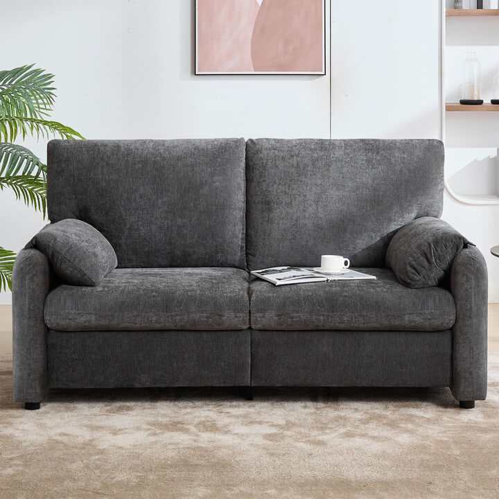 Merax Chenille 2-Seat Sofa for Living Room