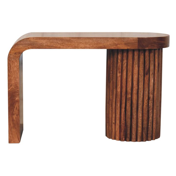 Artisan Furniture Solid Wood Honey Caramel Serenity Coffee Table