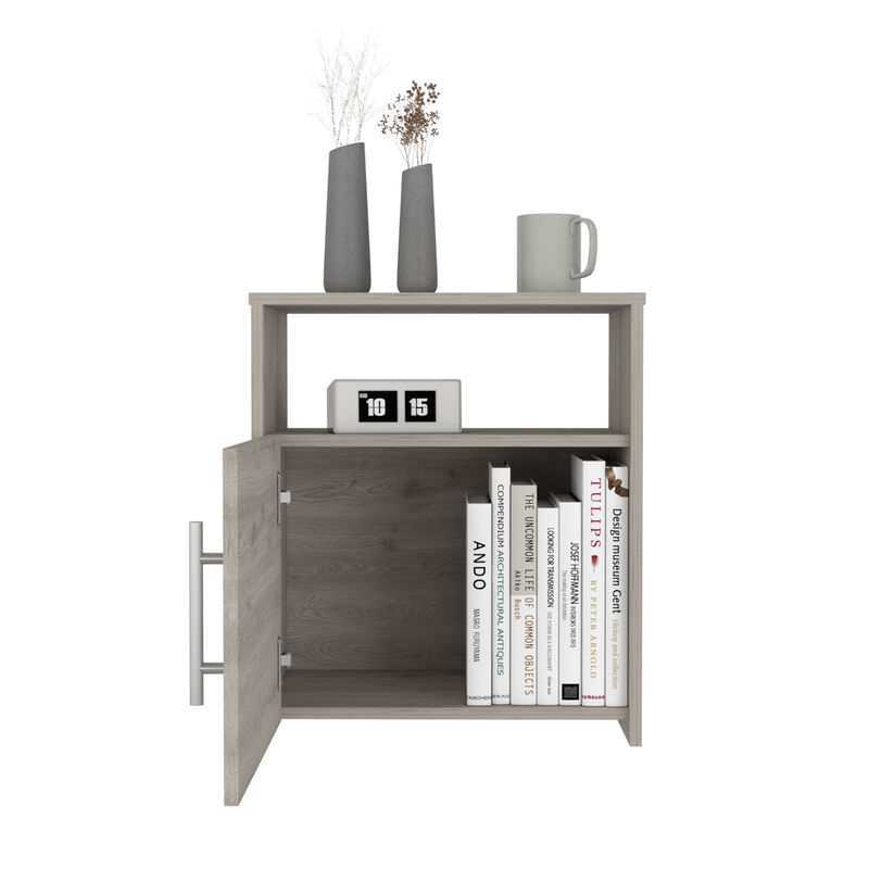 Nightstand Cuarzz, Bedroom, Light Gray