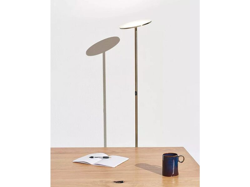 Brightech Sky 63" Super Bright LED Torchiere Modern Floor Lamp with Adjustable Head