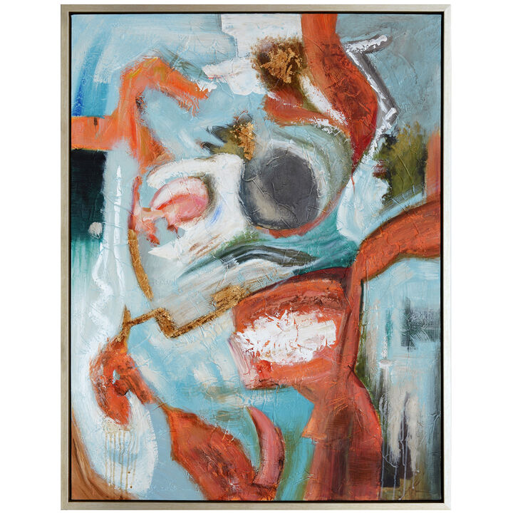 Kora Framed Canvas Art- Small