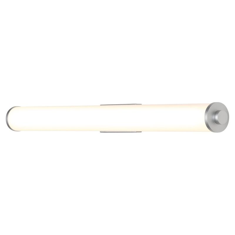 VONN Lighting Integrated AC LED ADA Compliant Bathroom Wall Lighting Fixture in Silver