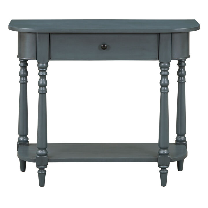 Merax Retro Entryway Console Table