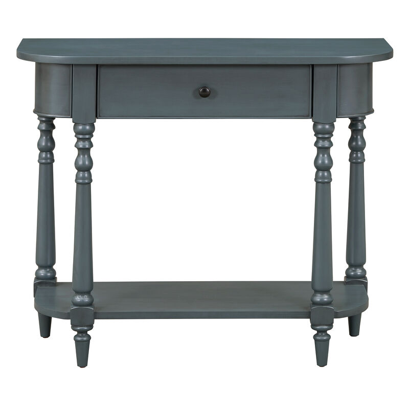 Merax Retro Entryway Console Table