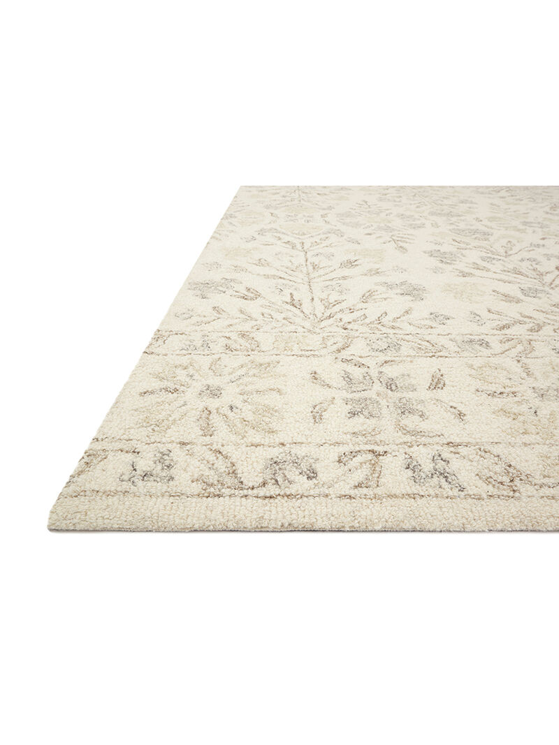 Norabel NOR02 Ivory/Neutral 7'9" x 9'9" Rug