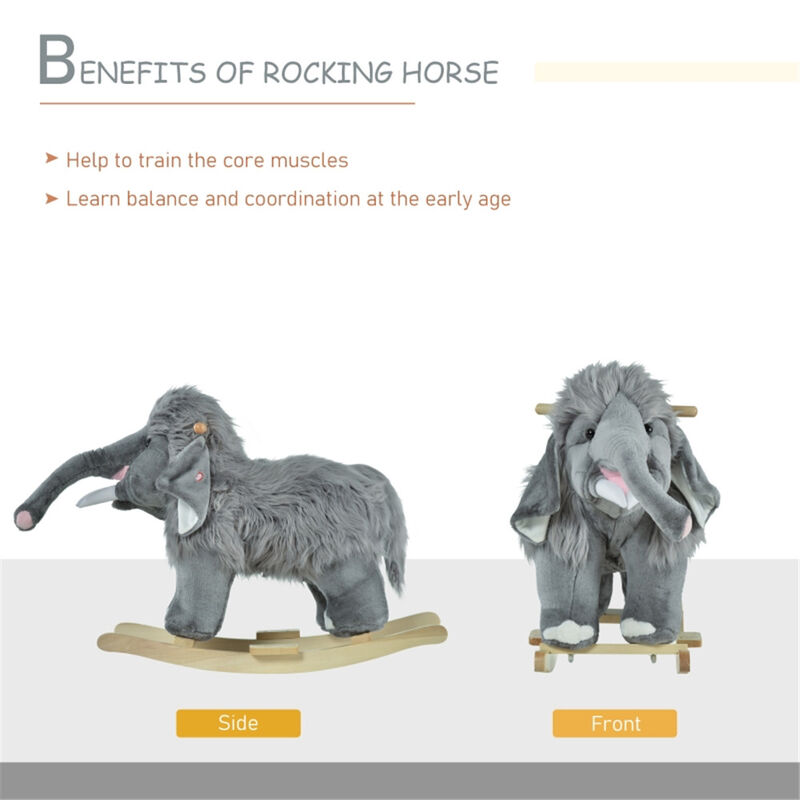 Baby Rocking Horse Fun & Safe Ride-On Toy for Children & Toddlers