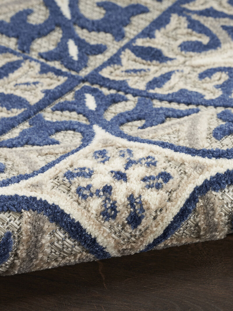 Aloha ALH34 Blue 9' x 12' Rug