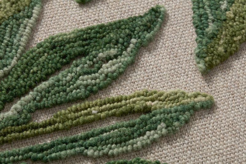 Wallacea Green Ivory Wall Art