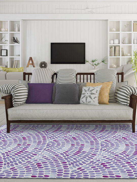 Seabreeze SZ7 Lavender 10' x 14' Rug