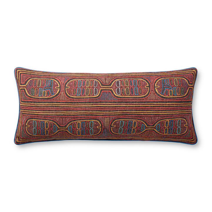 PLL0107 Berry/Multi 13''x35'' Down Pillow
