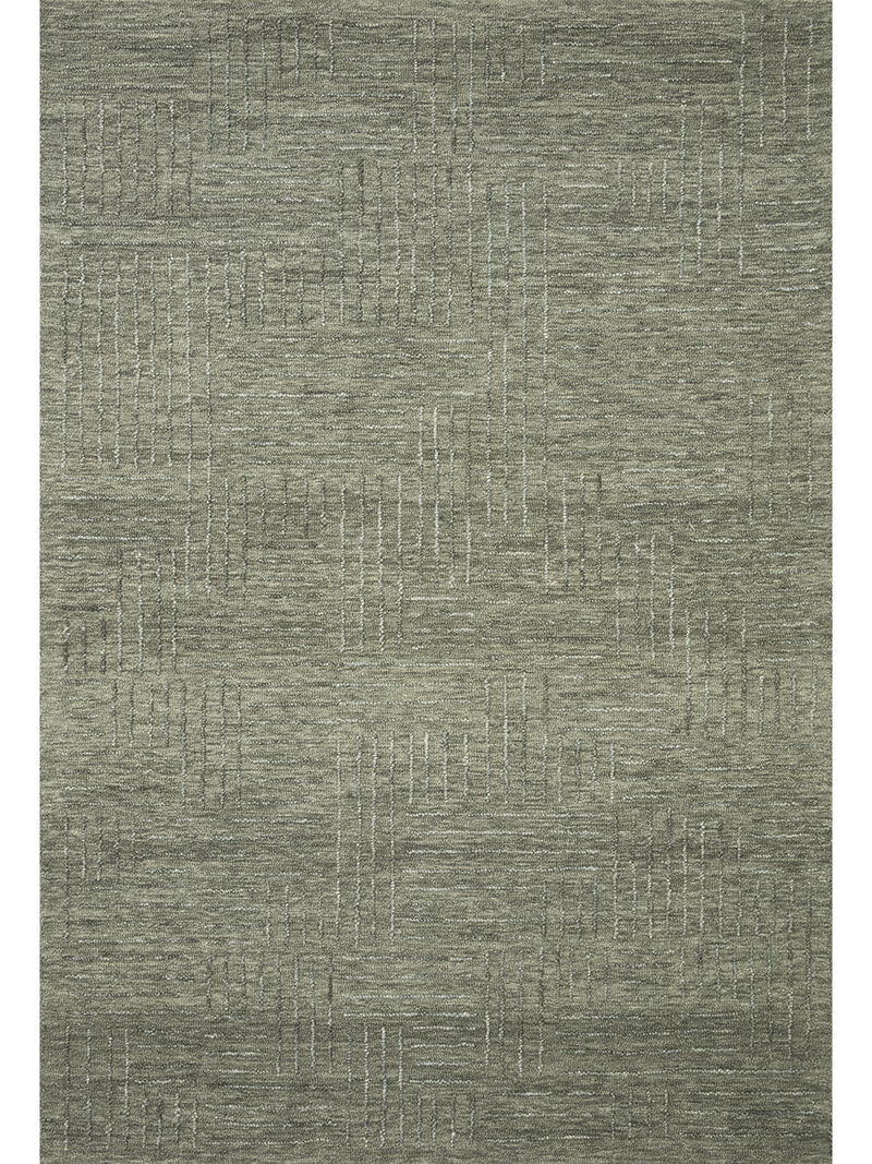 Sarah SAR02 Moss 3'6" x 5'6" Rug