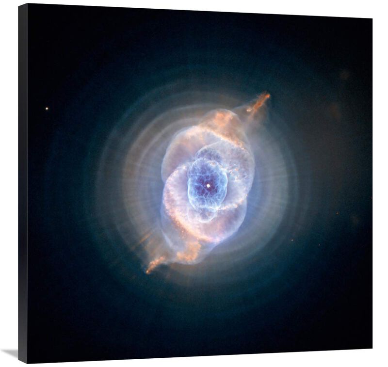 Cats Eye Nebula, NGC 6543, May 4 2002-Canvas Art-36x36