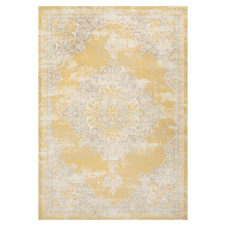 Alhambra Ornate Medallion Modern Area Rug