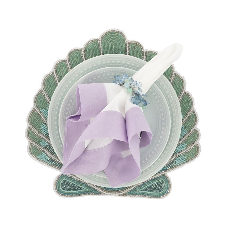 Lilac Linen Napkins, Set of 4