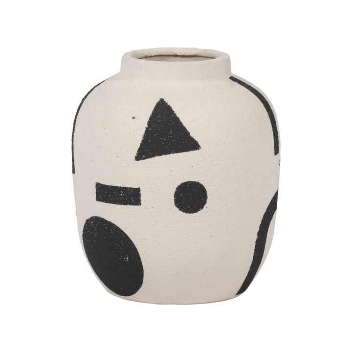 6" Funky Bulbous Vase