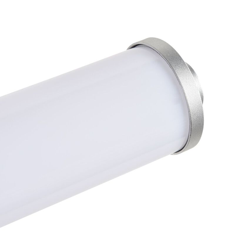 VONN Lighting Integrated AC LED ADA Compliant Bathroom Wall Lighting Fixture in Silver