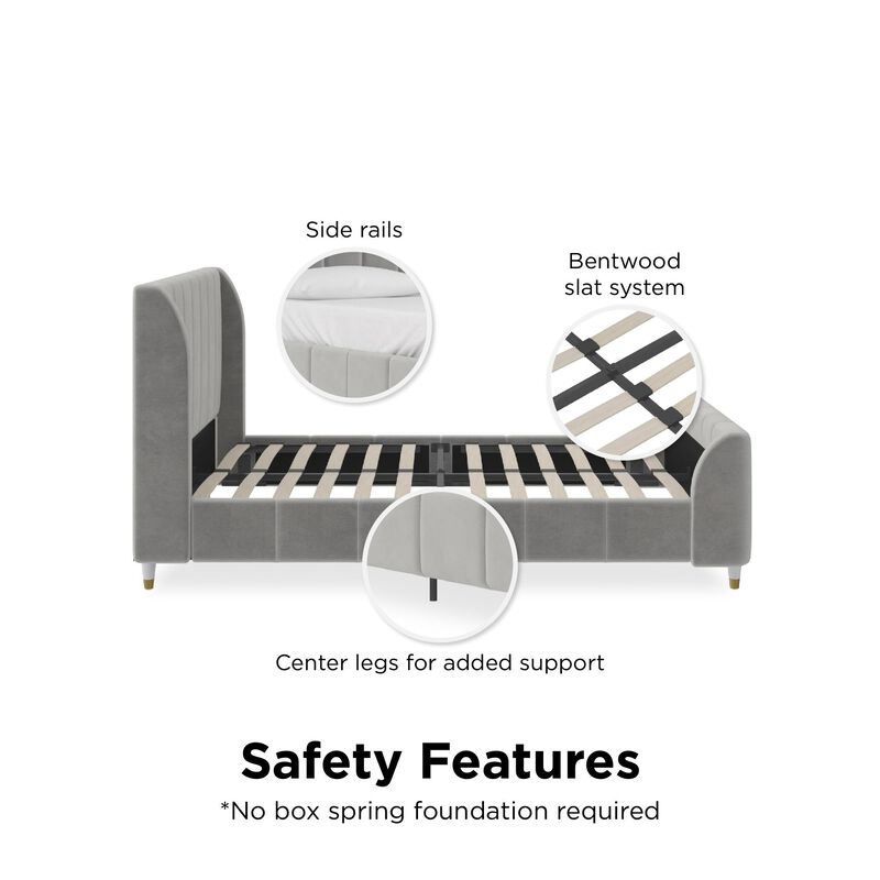 Little Seeds Valentina Kids' Full Upholstered Bed