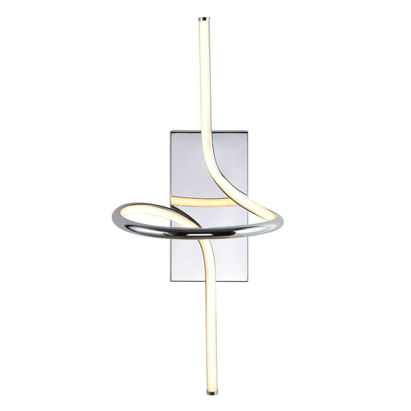 Sketch Minimalist Metal Integrated LED Vanity Light Sconce