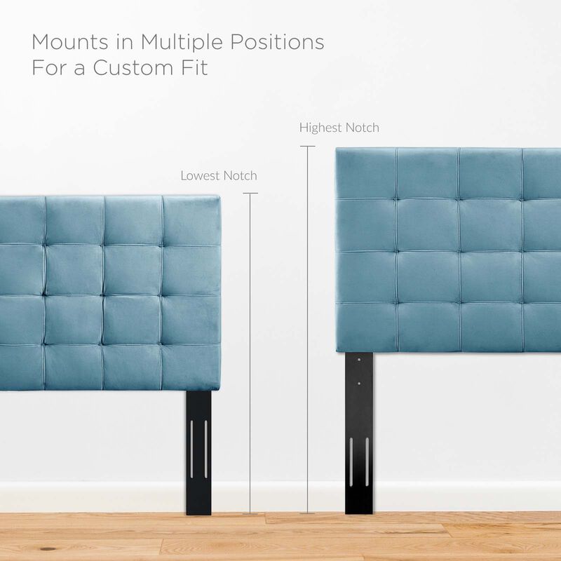 Modway - Paisley Tufted Full / Queen Upholstered Performance Velvet Headboard