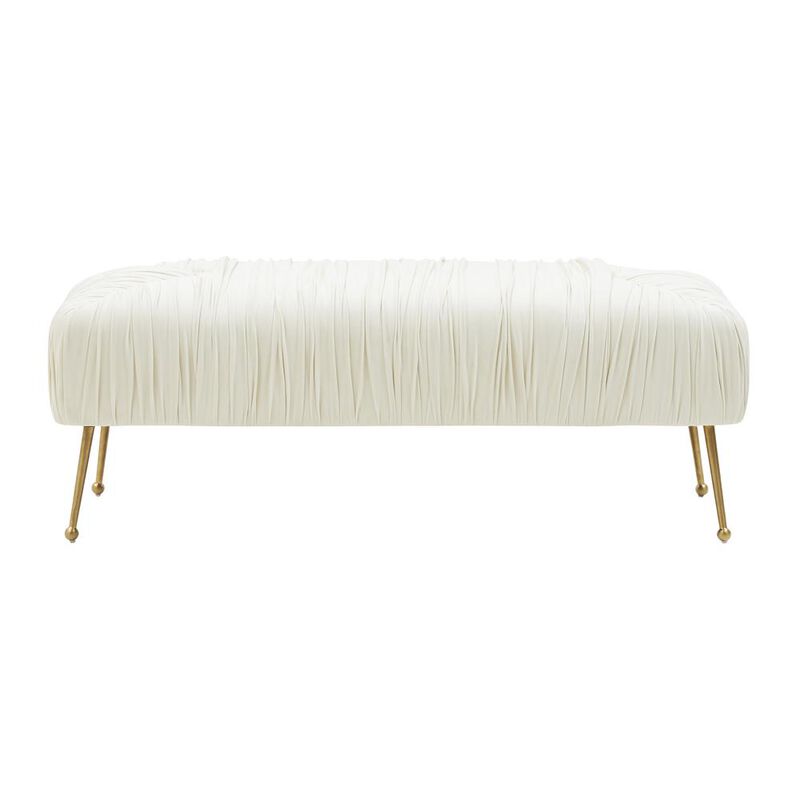 Belen Kox Elegant Velvet Accent Bench, Belen Kox