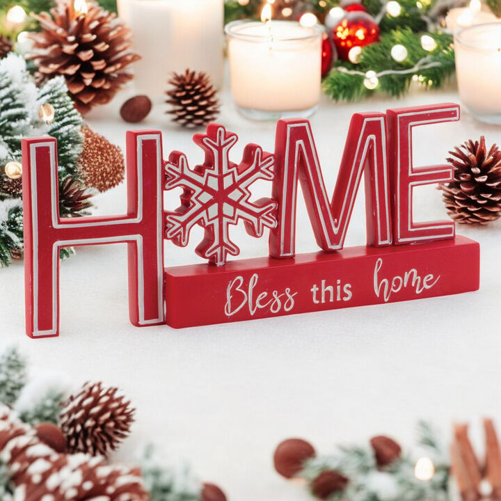 Bless This Home Sign Resin