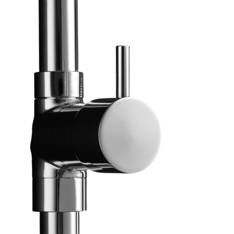 Rainfall Shower Panel Wall Mount with Hand Shower for Convenient and Luxurious Bathroom Experience
