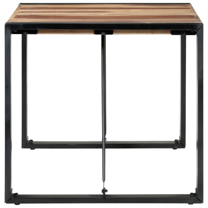 vidaXL Dining Table 31.5"x31.5"x29.5" Solid Wood with Sheesham Finish