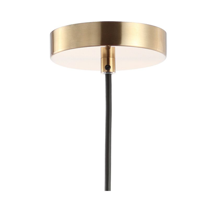 Apollo 1-Light Mid-Century Modern Iron LED Pendant