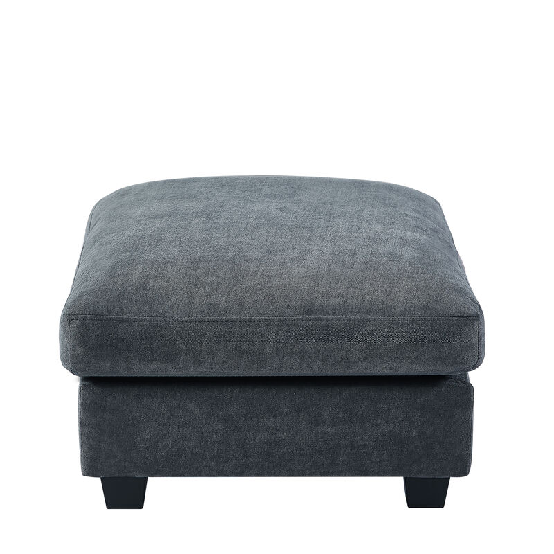 Modern Large L-Shape Feather Filled Sectional Sofa