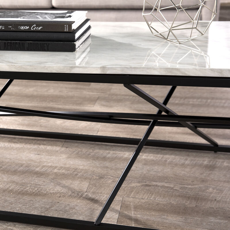 Aubrey Marble Cocktail Table