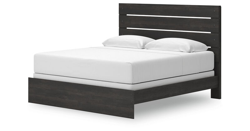 Delmorta King Panel Bed