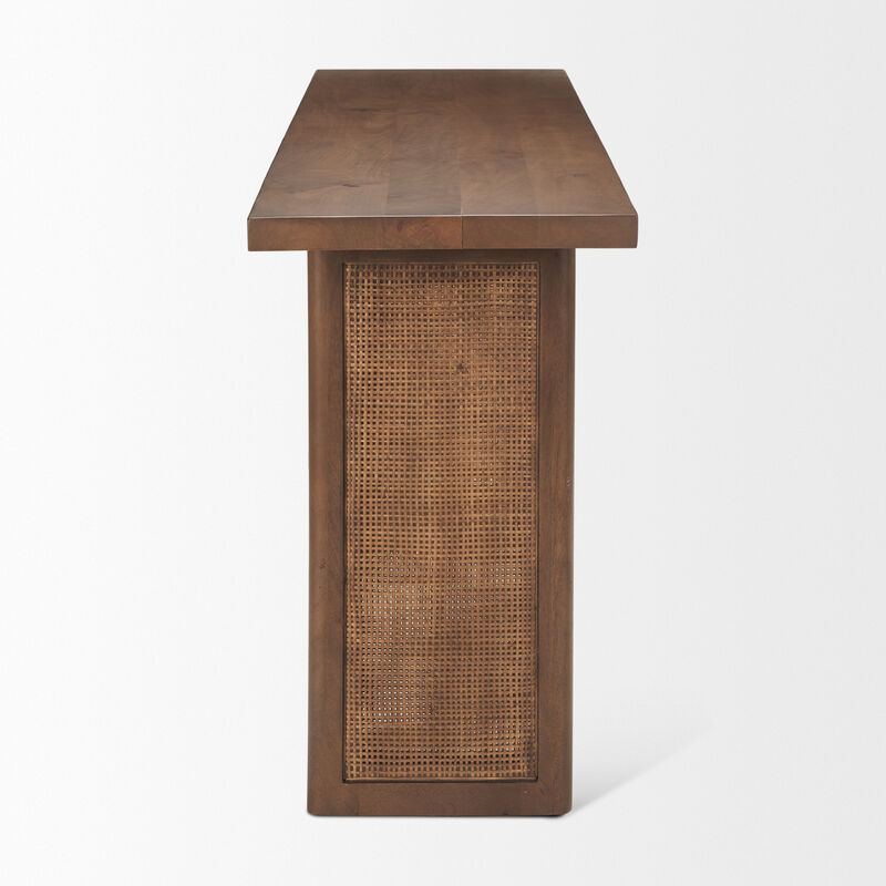 Grier Brown Console Table