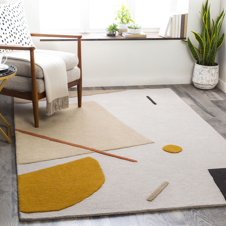 Emma EMM-2300 6' x 9' Brown Rug