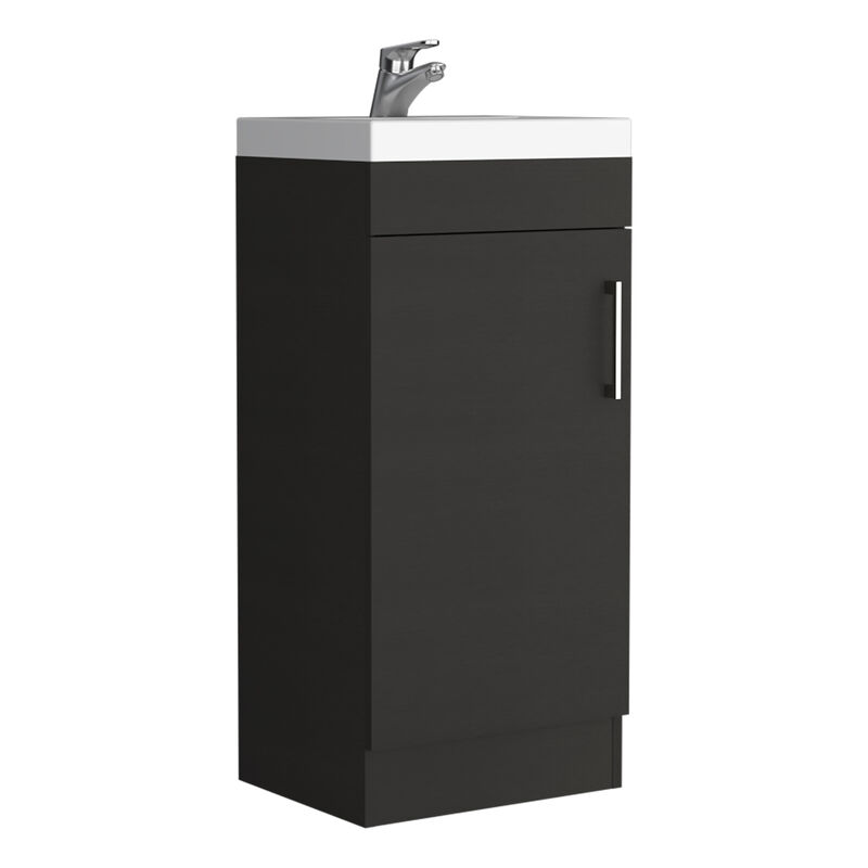 Bathroom Vanity Sink Jozz, Bathroom, Black