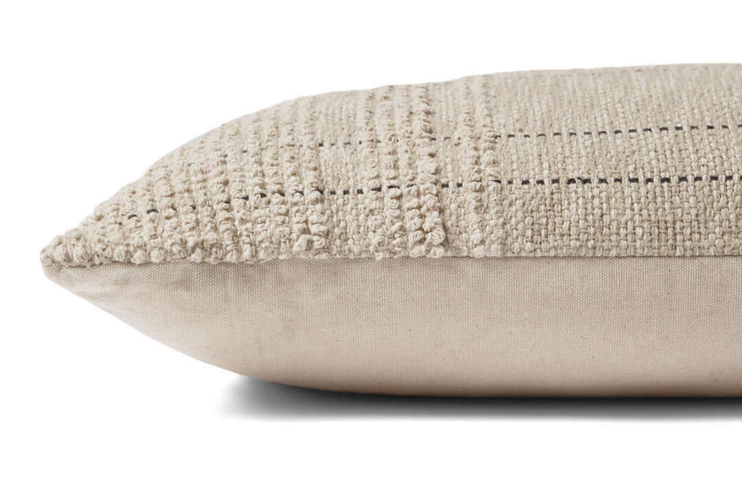 Burnett PMH0027 Ivory 13''x21'' Cover Only by Magnolia Home by Joanna Gaines x Loloi