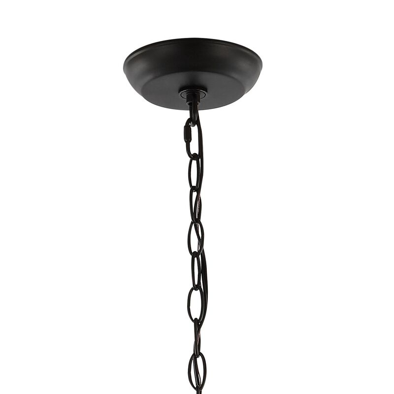 Milo 3-Light Rustic Farmhouse Iron LED Pendant