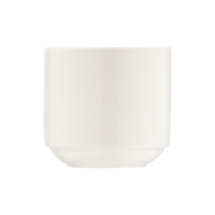 Banquet dia.2" h:2" Round Warm White Porcelain Cup (Set of 4)