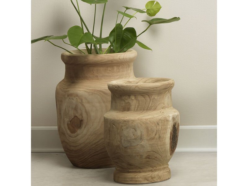 Laguna Wooden Vase