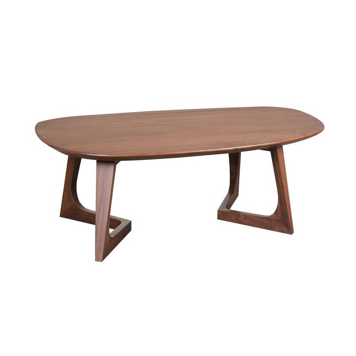 Moe's Home Collection Godenza Coffee Table Small, Brown