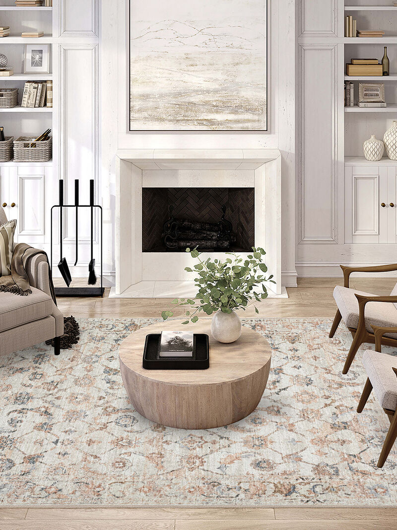 Jericho JC4 Linen 10' x 14' Rug