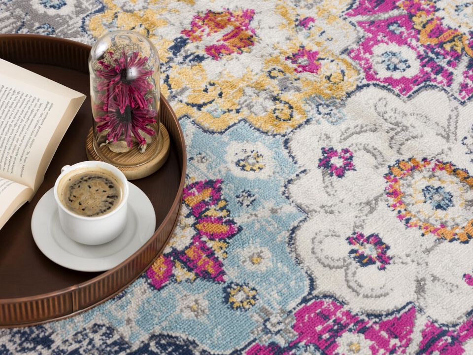 Savannah Contemporary Mid-Century Modern Indoor Area Rug