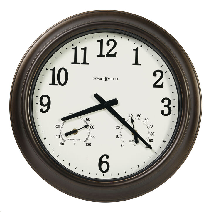 Howard Miller 625675 Howard Miller Bayshore Outdoor Wall Clock 625675
