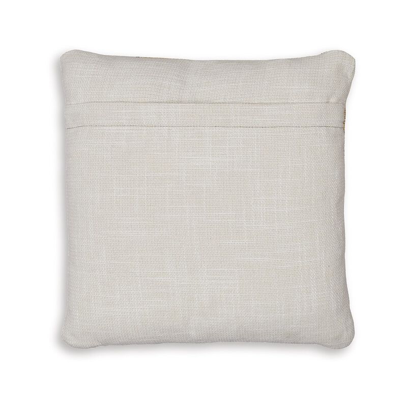 Neyr 18 Inch Throw Pillow Set of 4, Indoor Outdoor, Yellow White Floral -