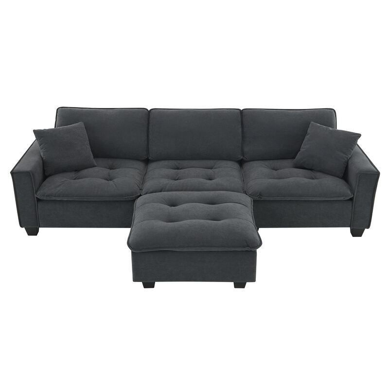 Merax Modern Convertible Sectional Sofa
