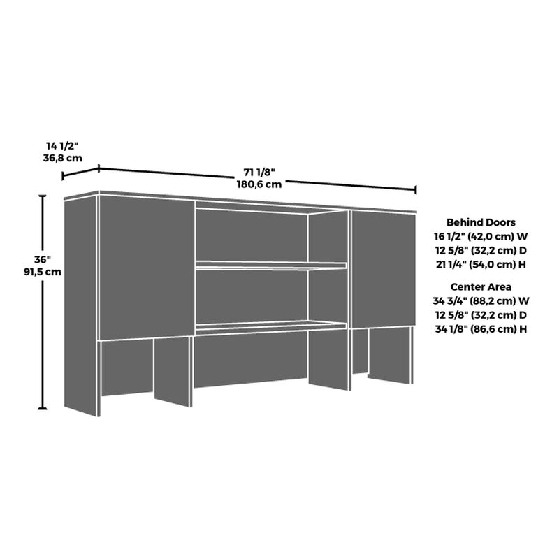 Affirm Desk Hutch