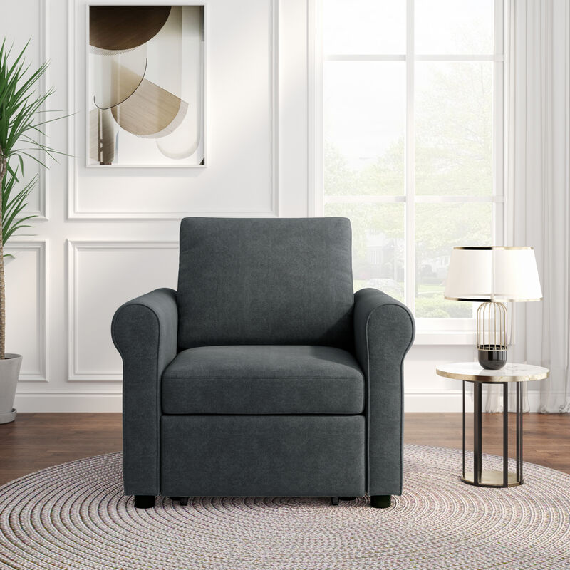 Merax 3-in-1 Sofa Convertible Sleeper Chair Bed